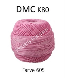 DMC K80 farve 605 Lys pink 